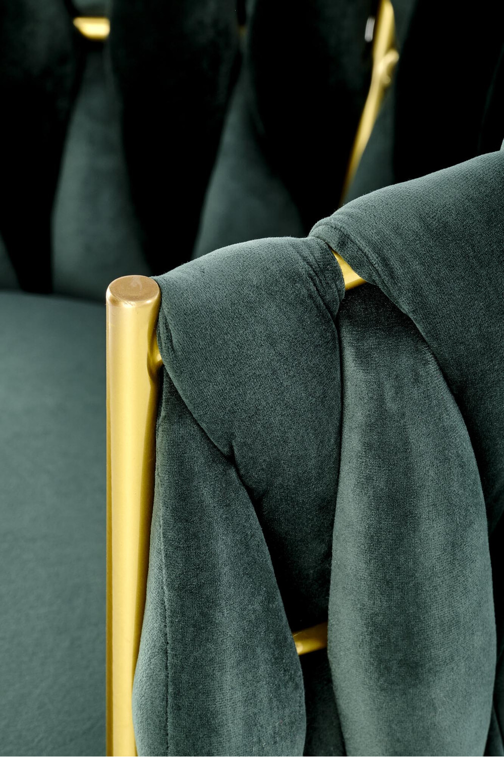 Chair Houston 1506 (Green + Golden)