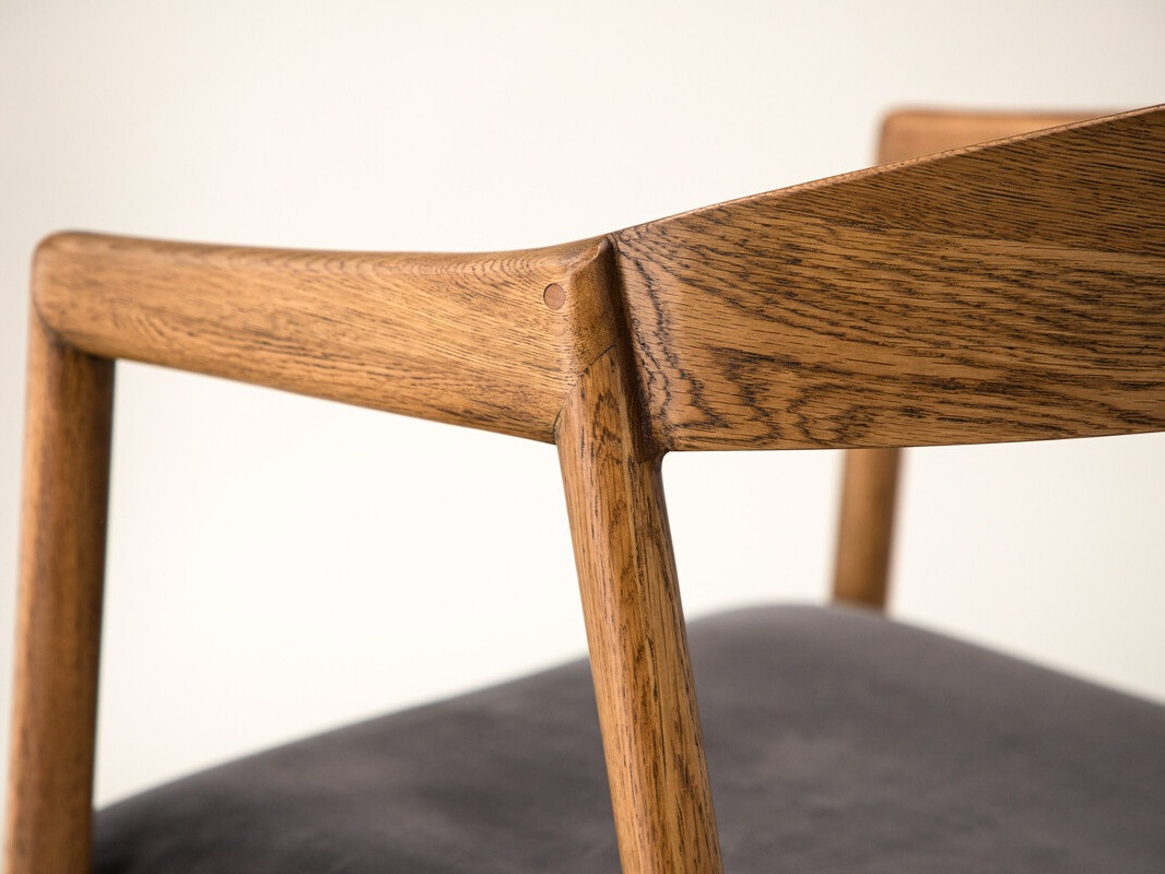 Καρέκλα Dallas 4939 (Γκρι + Καφέ)