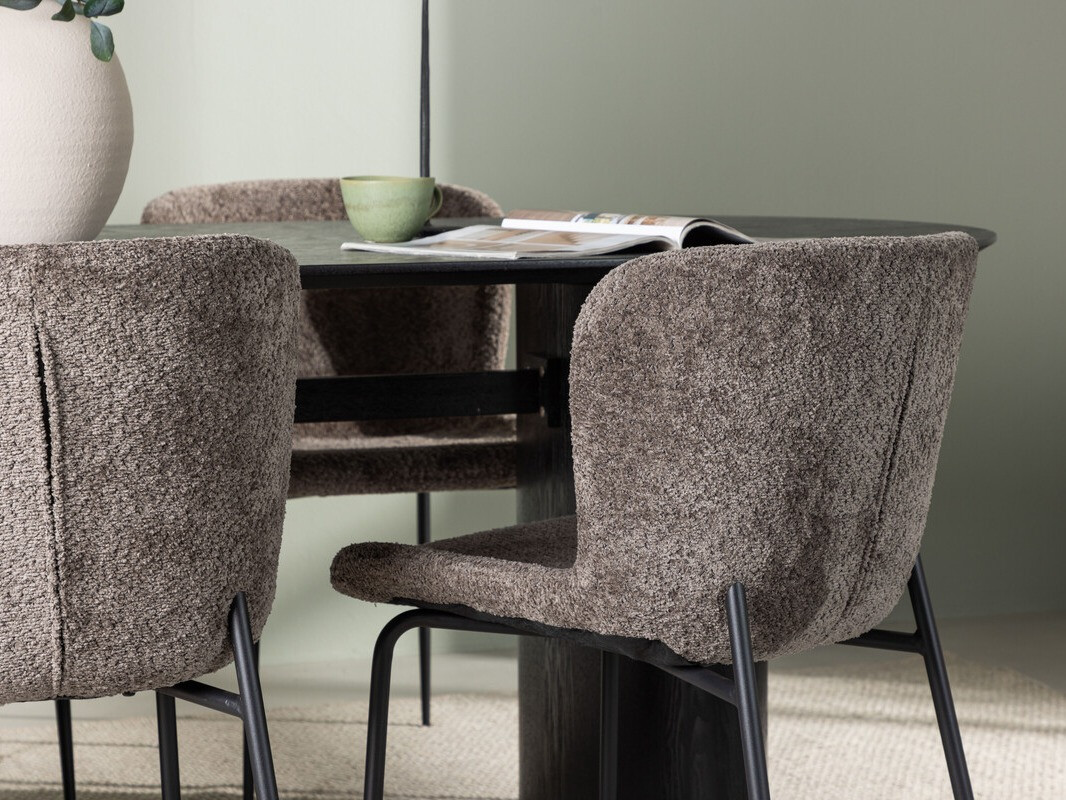 Dining set Dallas 4117 (Black)