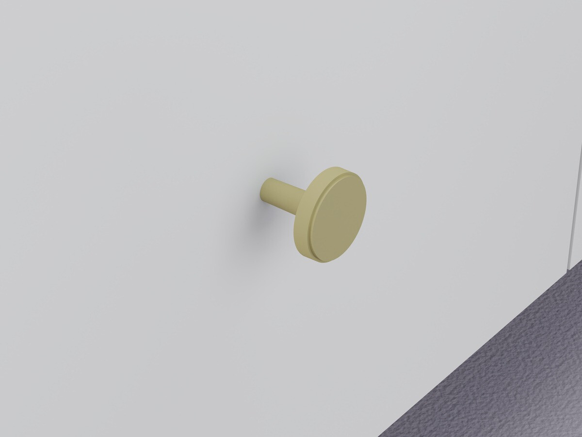 Έπιπλο τηλεόρασης Etliva 105 (Άσπρο + Χρυσό)