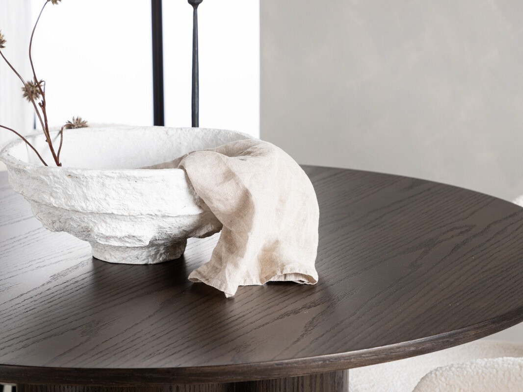 Σετ τραπεζαρίας Dallas 4151 (Σκούρο καφέ)