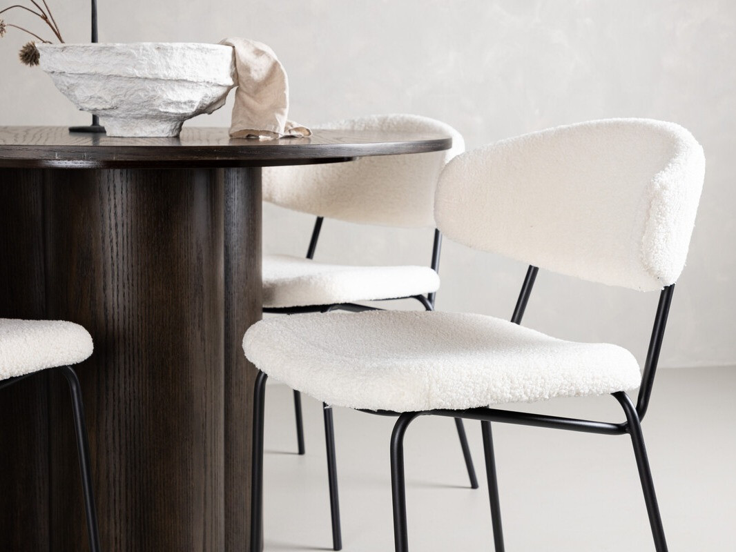 Σετ τραπεζαρίας Dallas 4151 (Σκούρο καφέ)