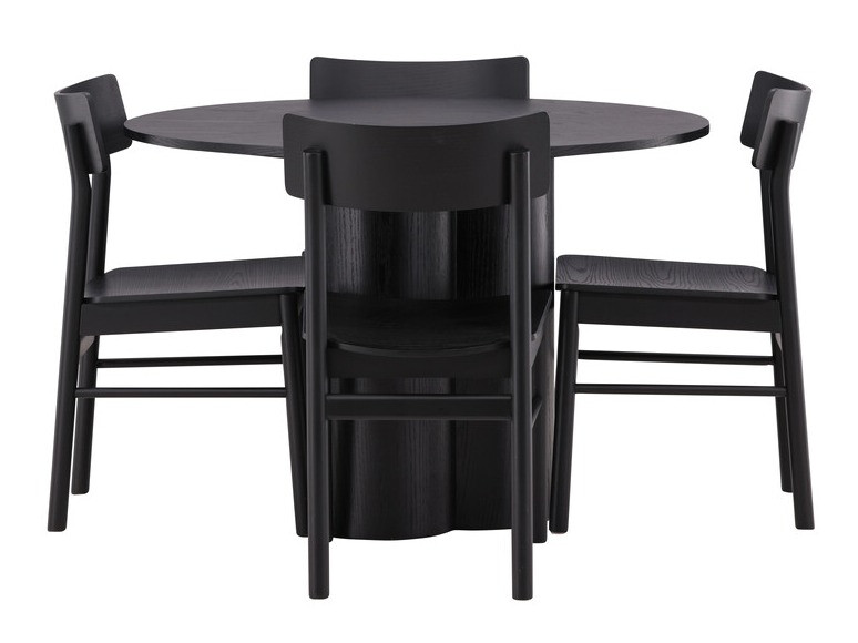 Dining set Dallas 4152 (Black)
