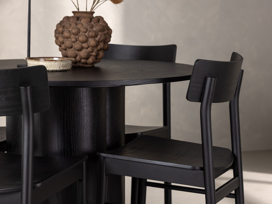 Dining set Dallas 4152 (Black)