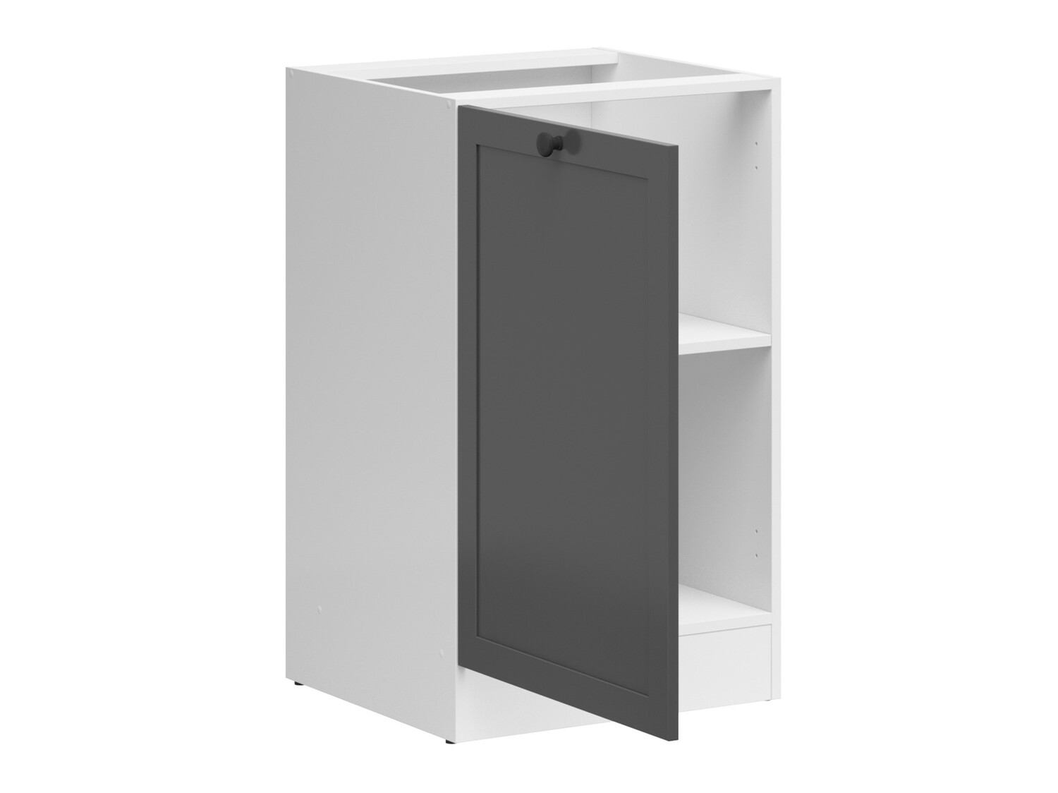 Modular cabinet with doors Classic Grey 100