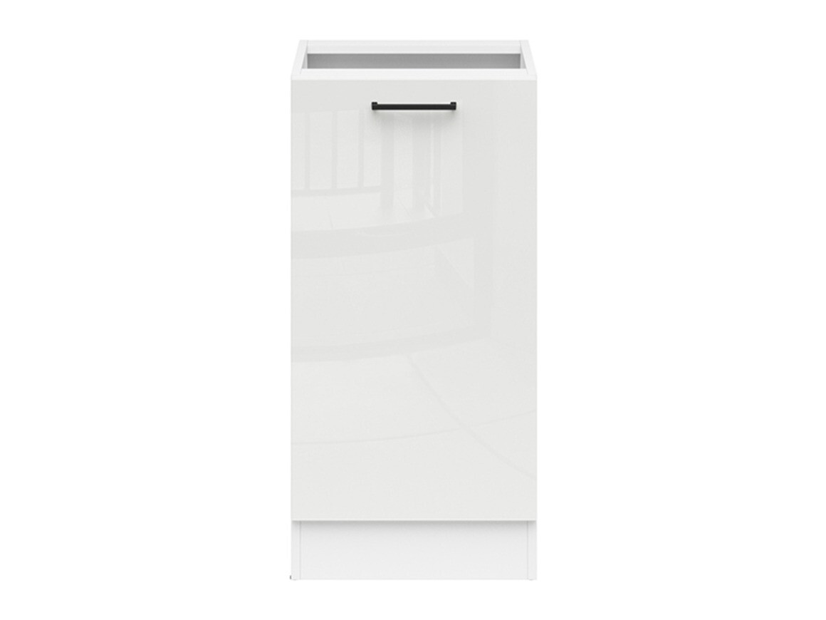 Modular cabinet with doors Line White 100