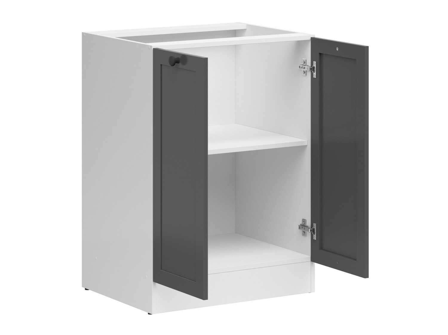 Modular cabinet with doors Classic Grey 114
