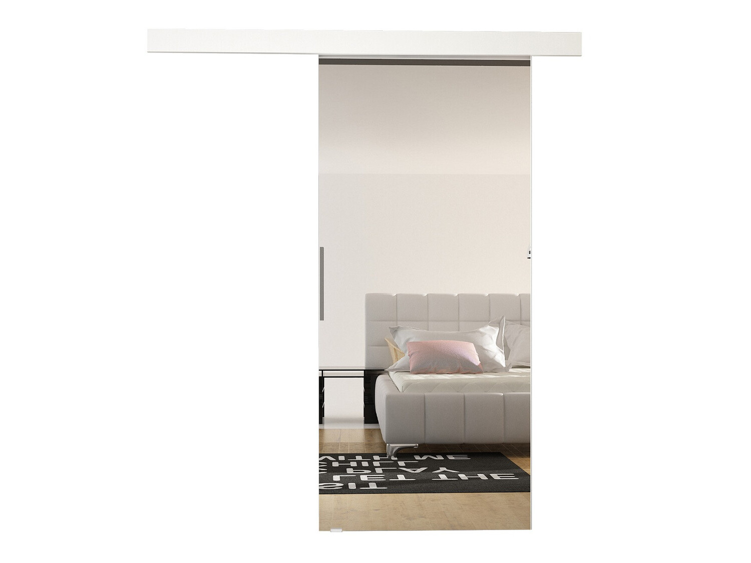 Sliding door Closico Materia II (White)