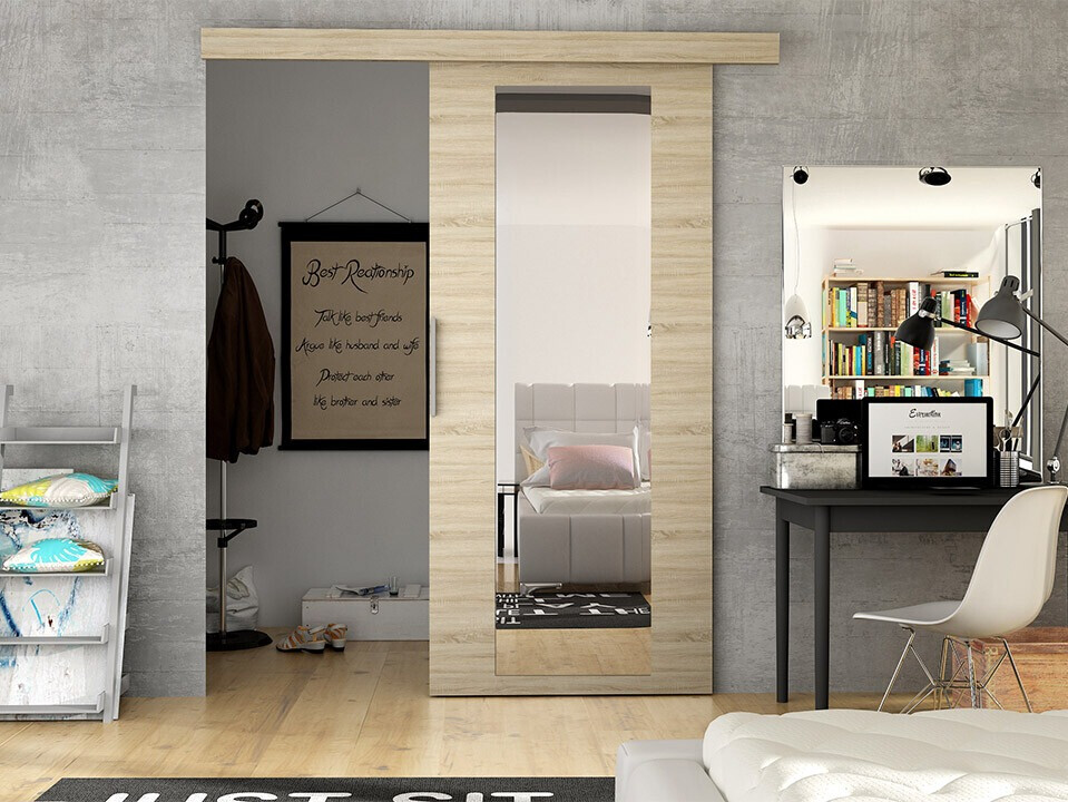 Sliding door Closico Materia IV (Sonoma oak)