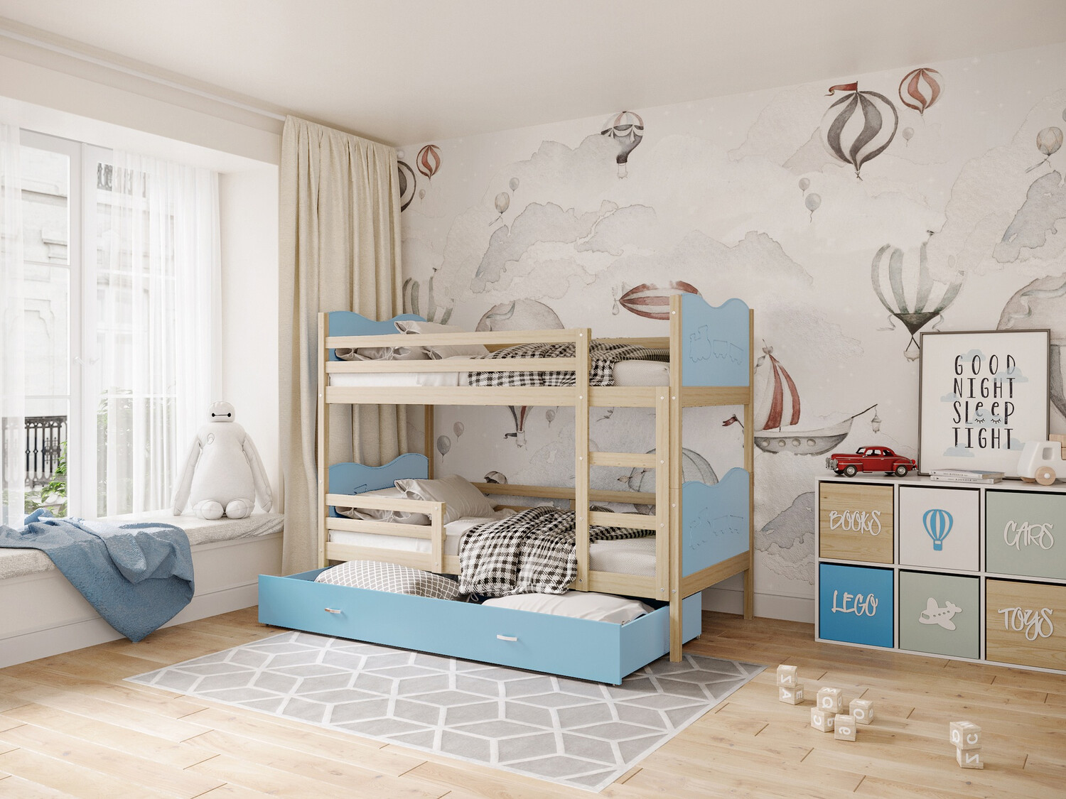 Bunk bed Aurora 110 (Pine)