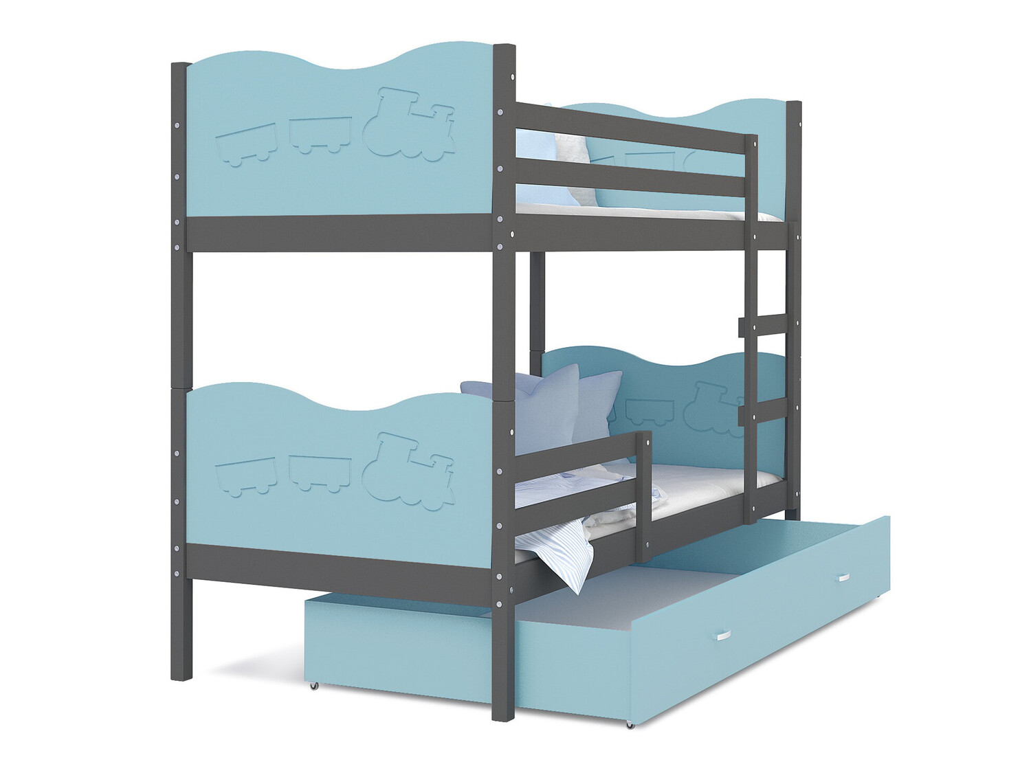 Bunk bed Aurora 111 (Grey)