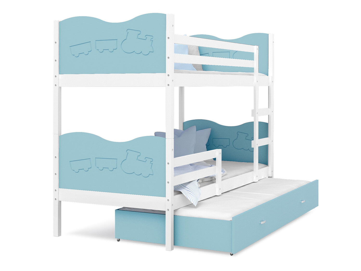 Bunk bed Aurora 111 (White)