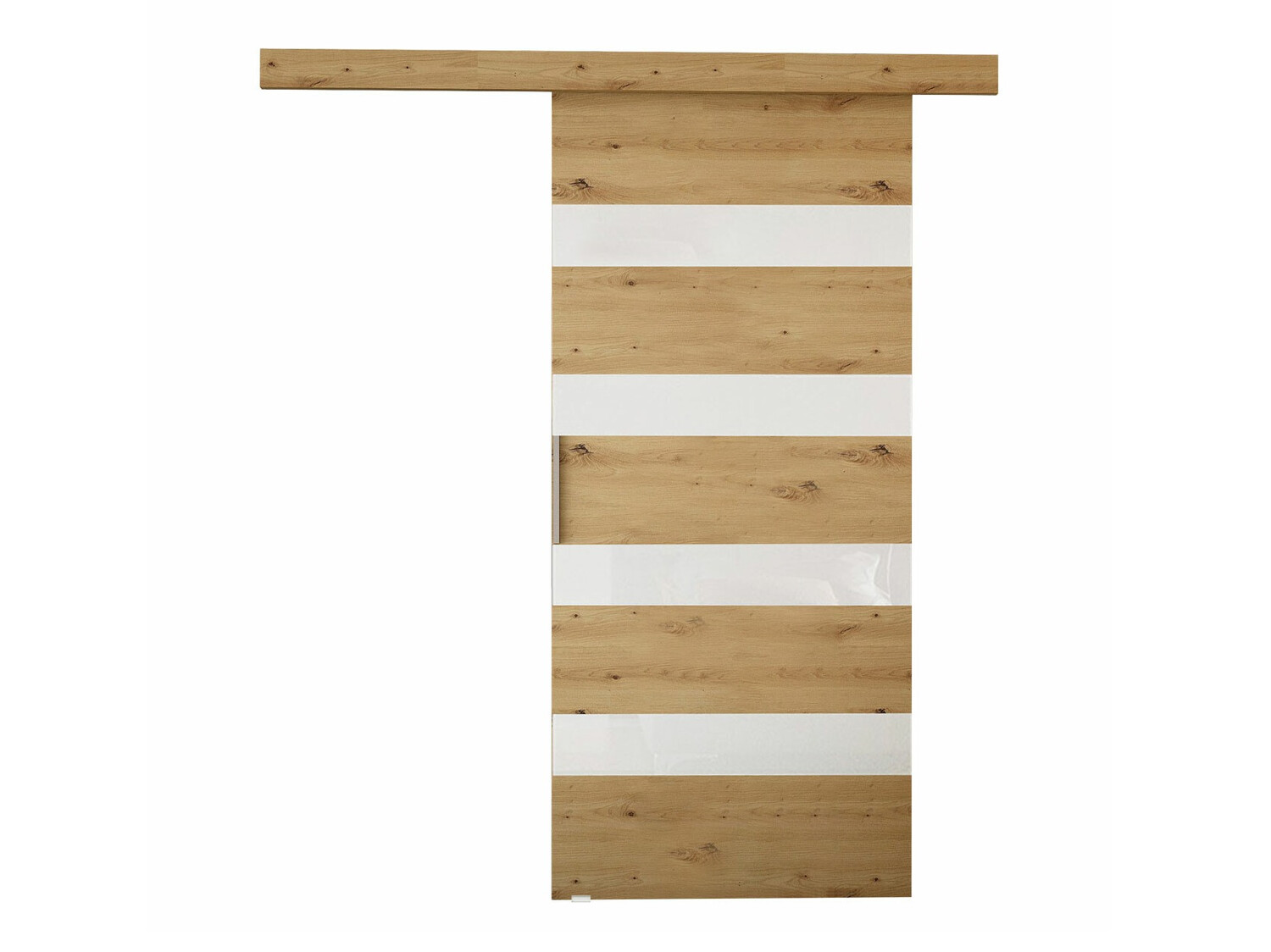 Συρόμενες πόρτες Closico Fundus V (Artisan βελανιδιά + Άσπρο)