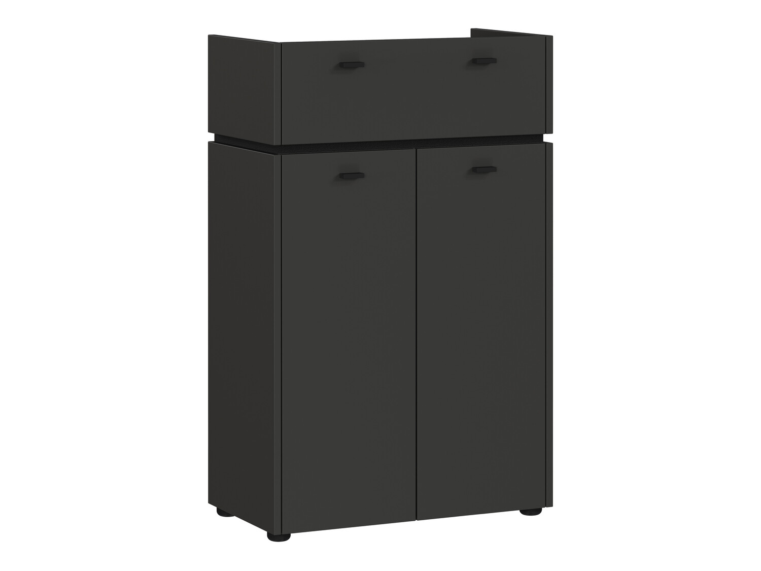 Όρθιο ντουλάπι μπάνιου Larsalu 101 (Γραφίτης)