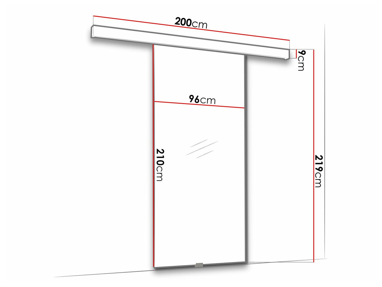 Sliding door Dover 187