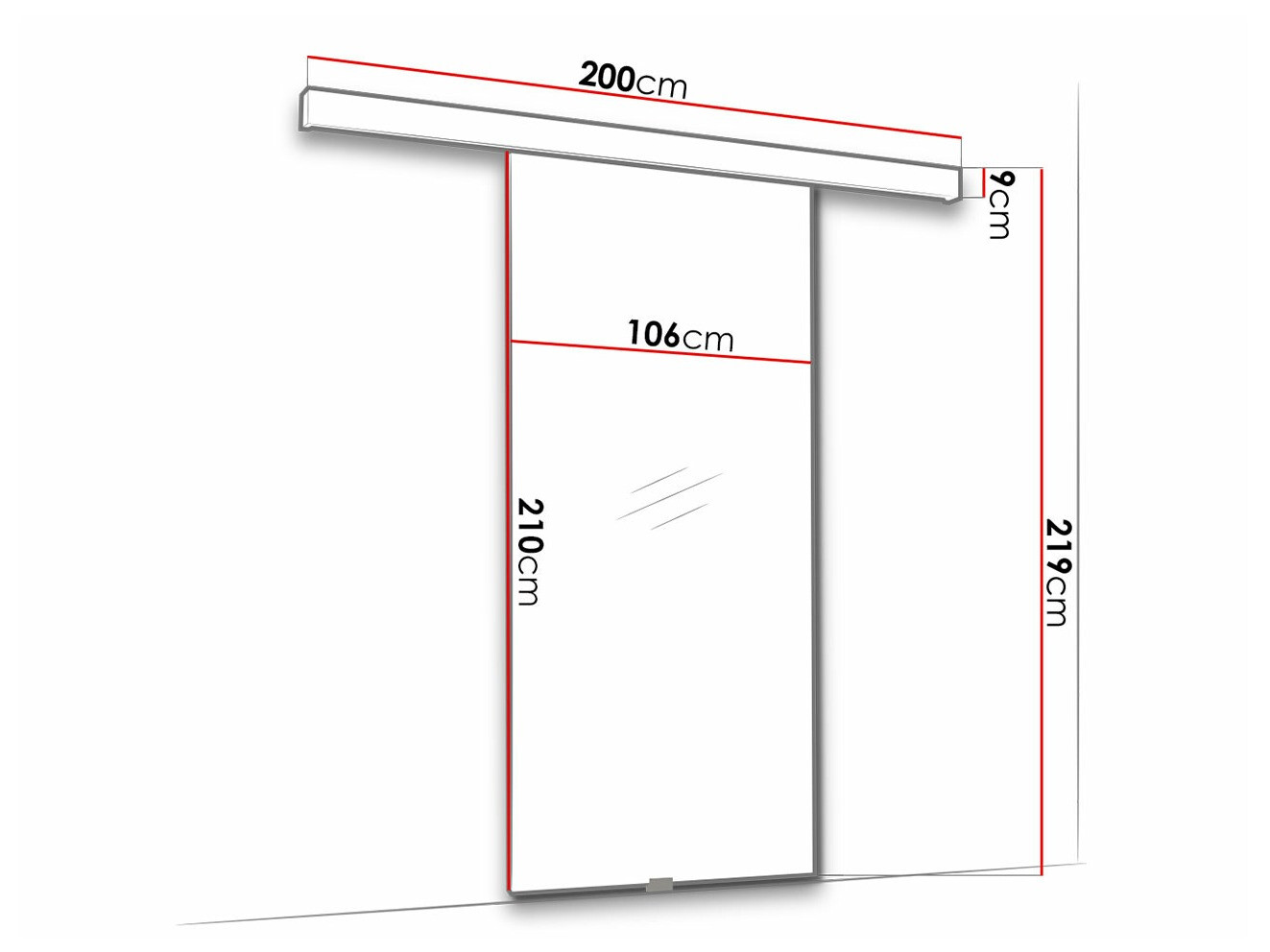 Sliding door Dover 188