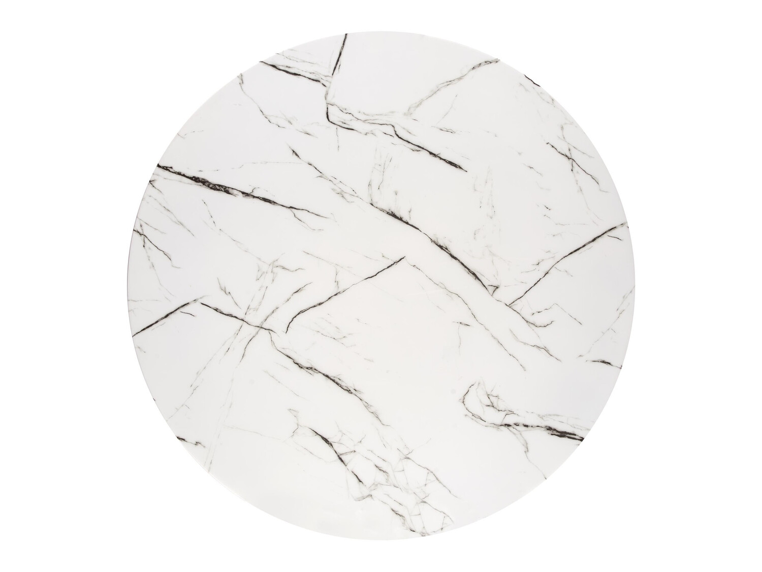 Table Houston 1538 (Golden + White marble)