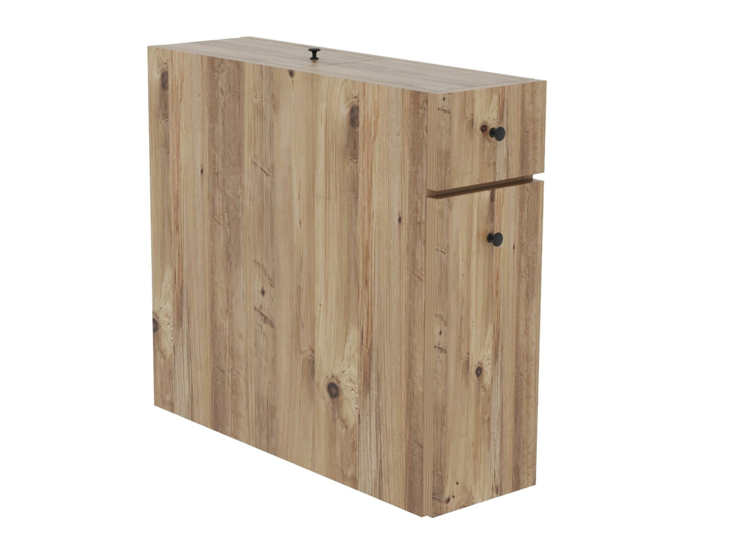 Όρθιο ντουλάπι μπάνιου Kailua 183 (Δρυς)