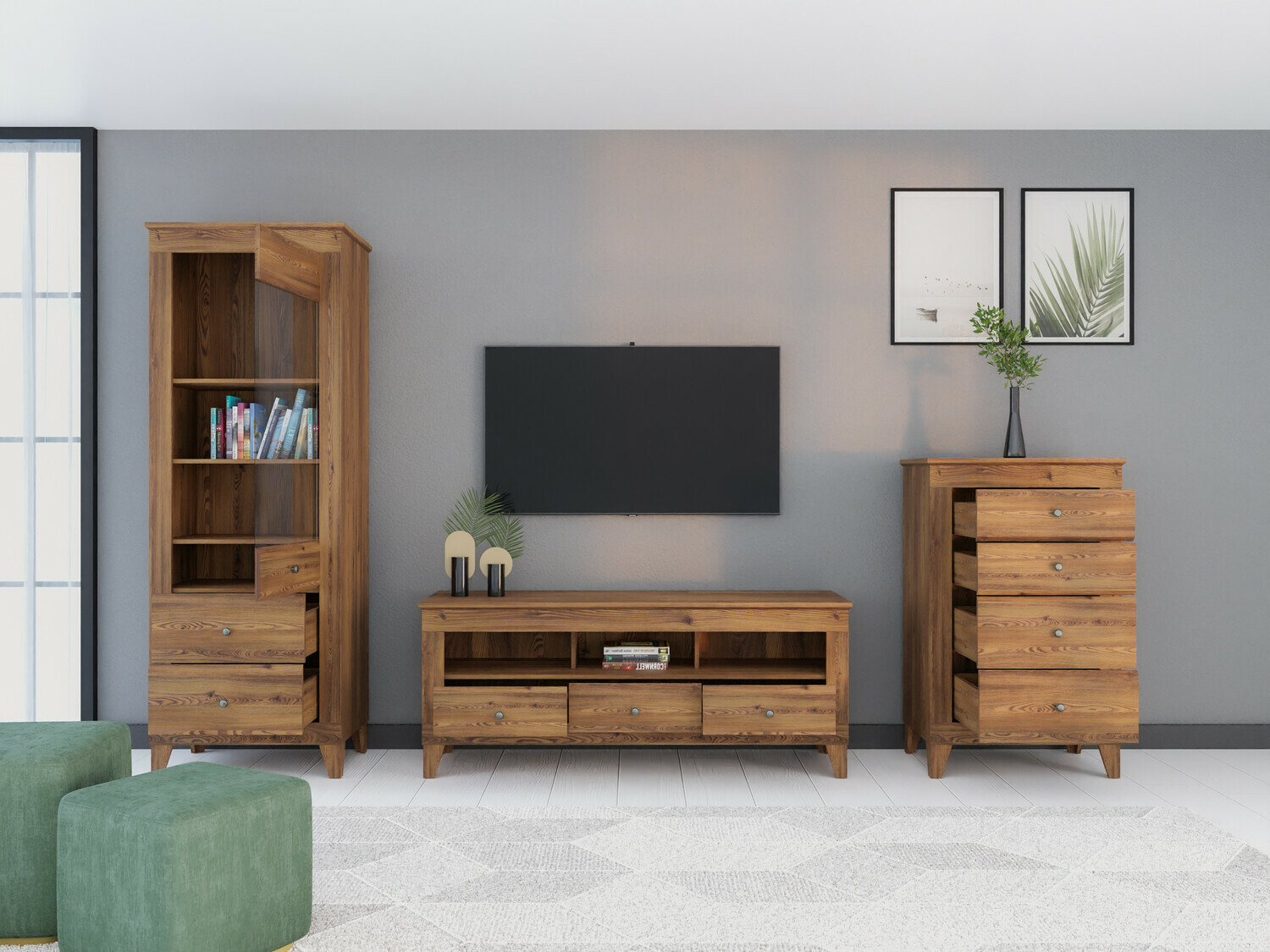 Σετ επίπλων σαλονιού Lirmora 123