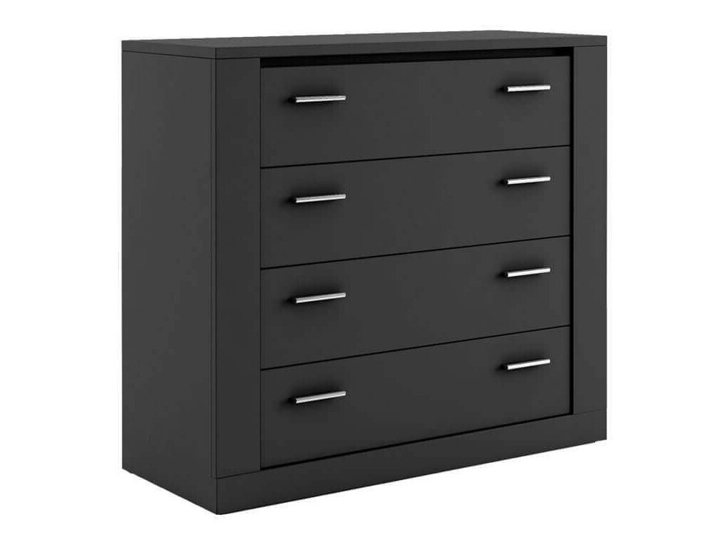 Συρταριέρα Cirdelu 110 (Μαύρο)