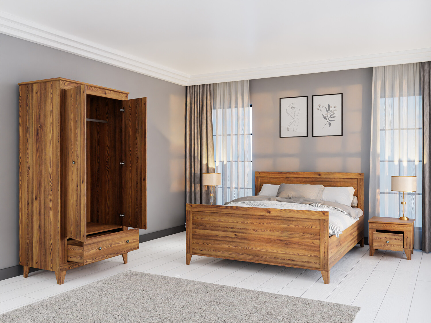 Σετ υπνοδωματίου Lirmora 126