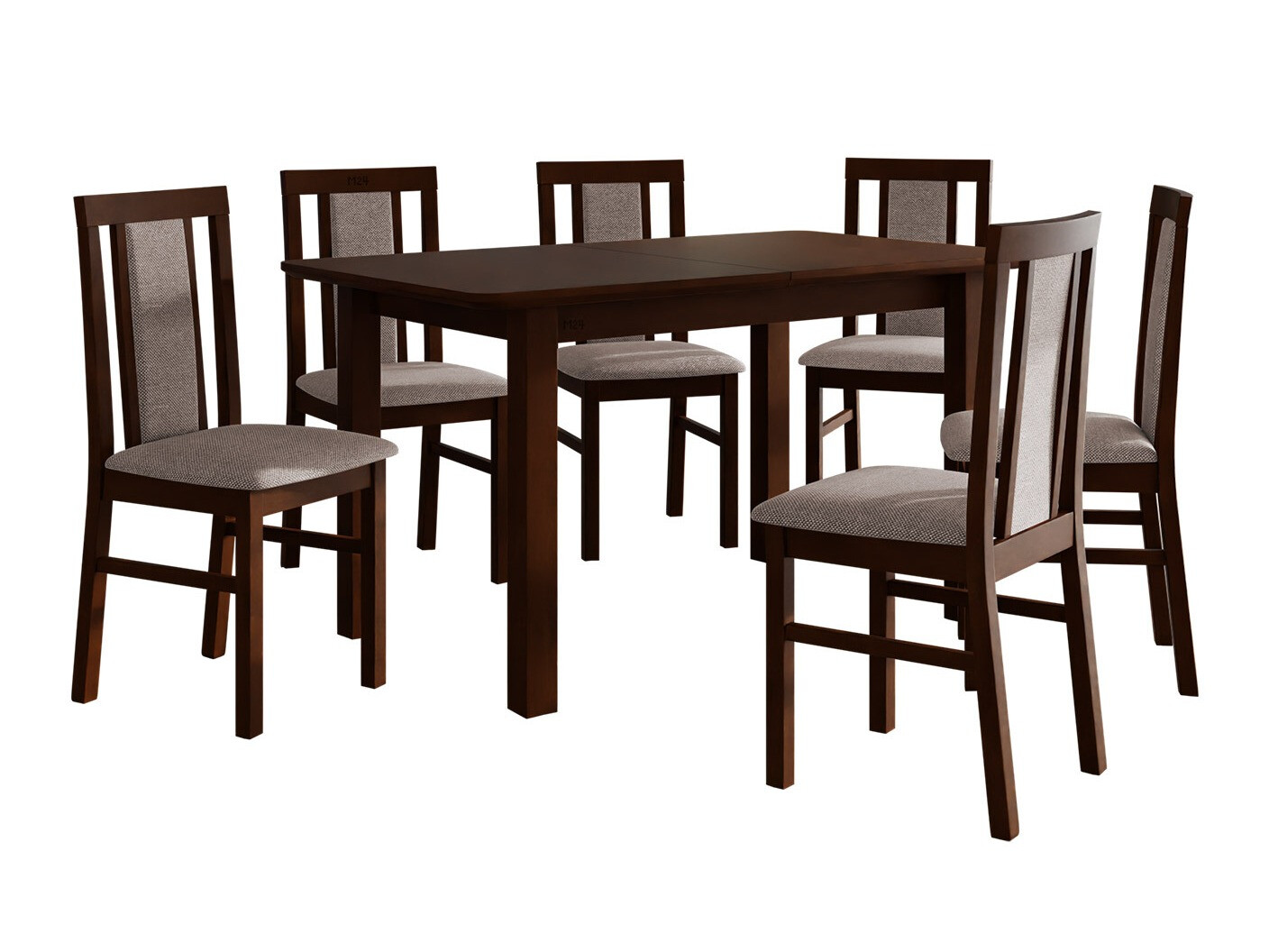 Σετ τραπεζαρίας Victorville 311 (Καρυδί)