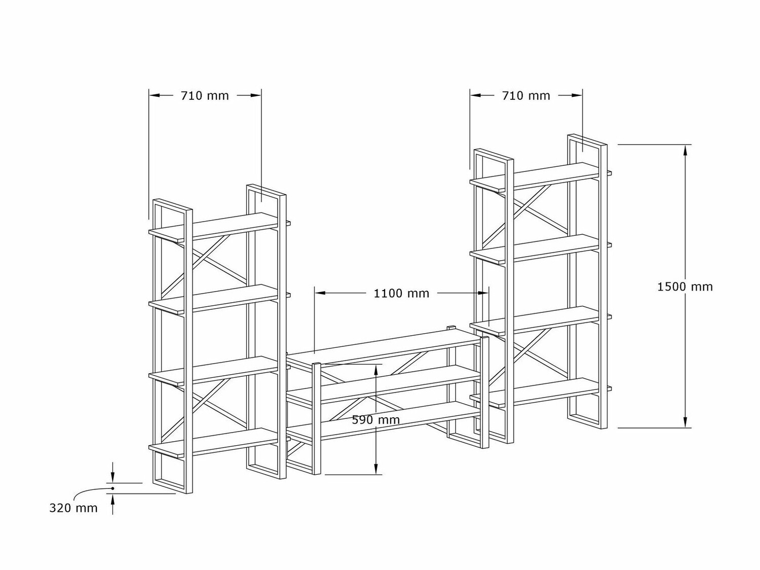 Σετ επίπλων σαλονιού Kailua 1563