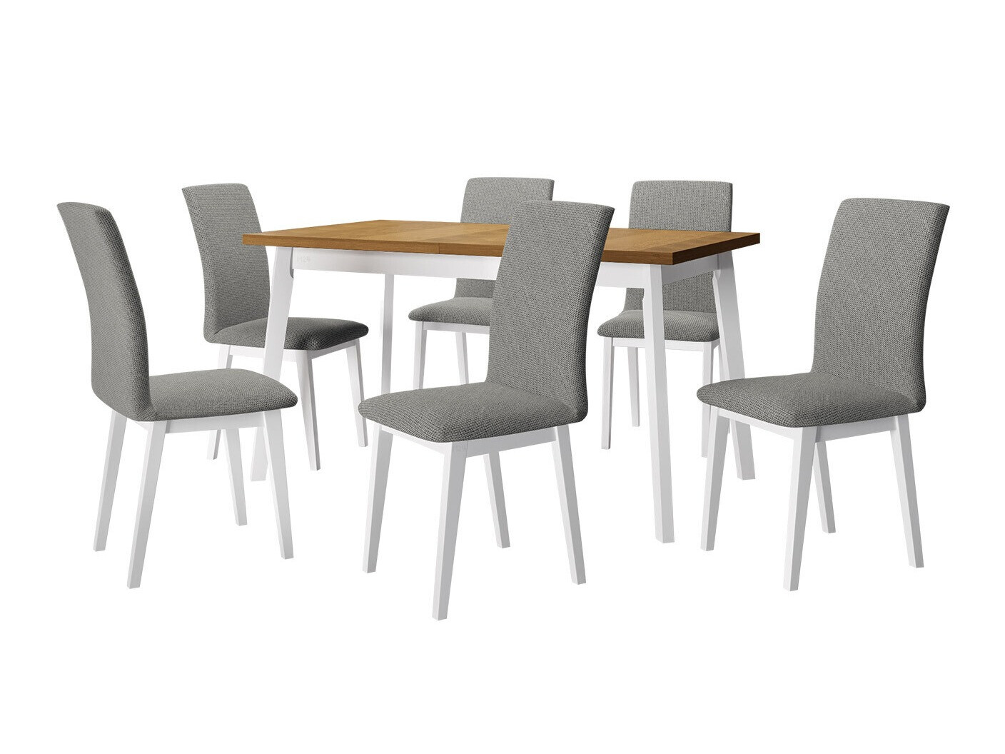 Σετ τραπεζαρίας Victorville 322 (Άσπρο)