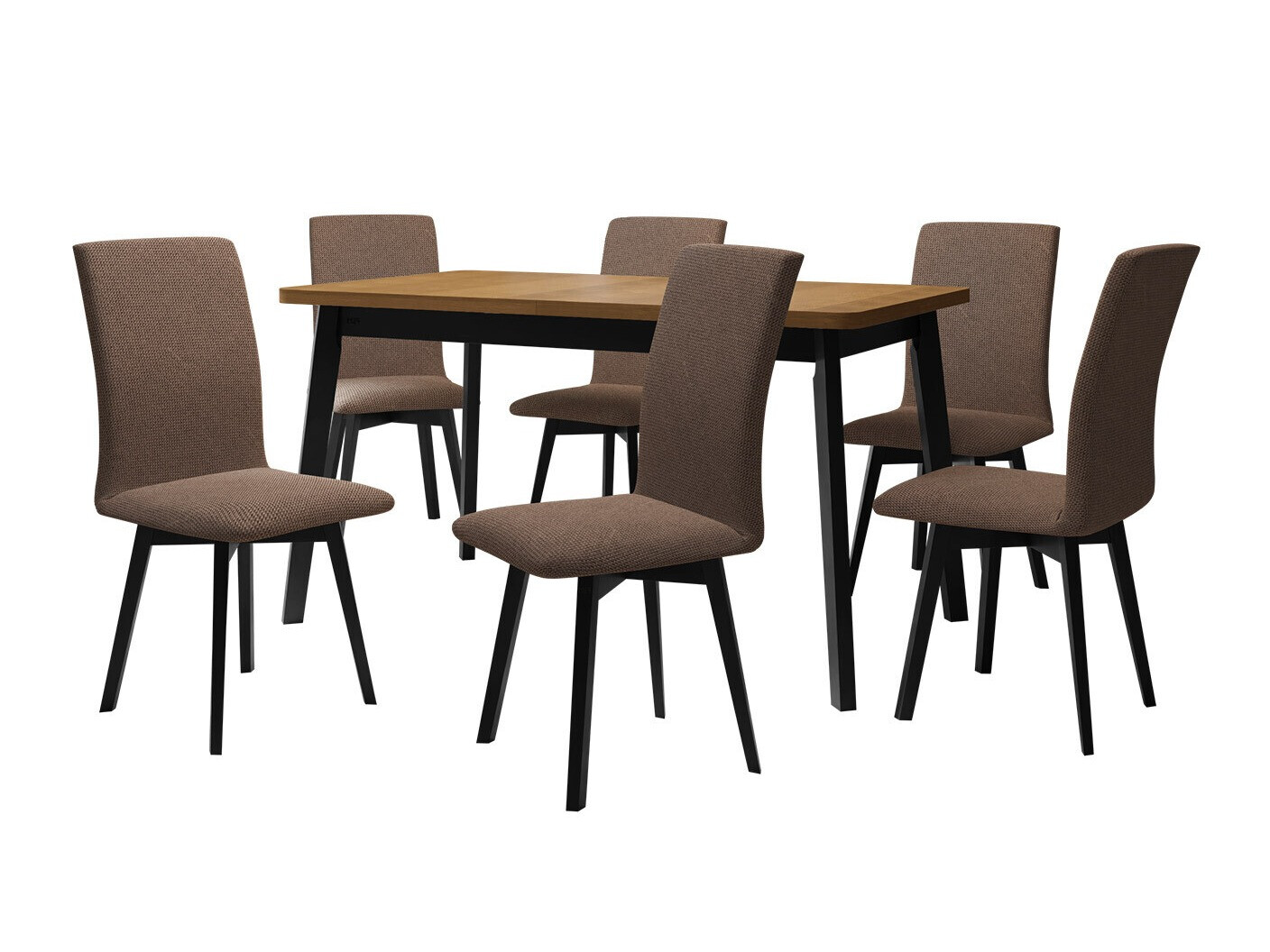 Dining set Victorville 324 (Black)