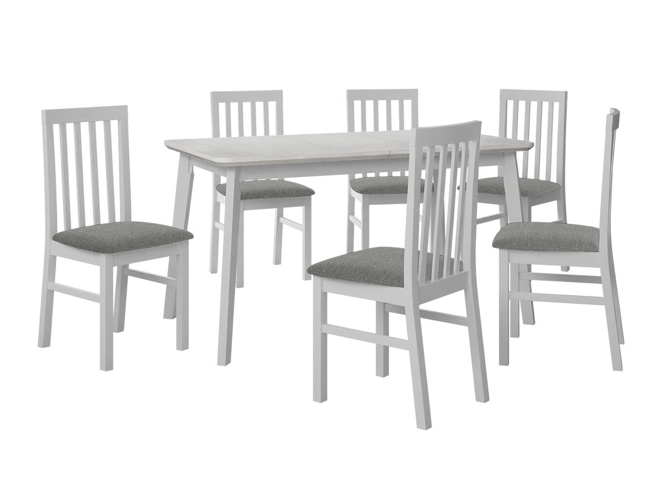 Σετ τραπεζαρίας Victorville 267 (Άσπρο)