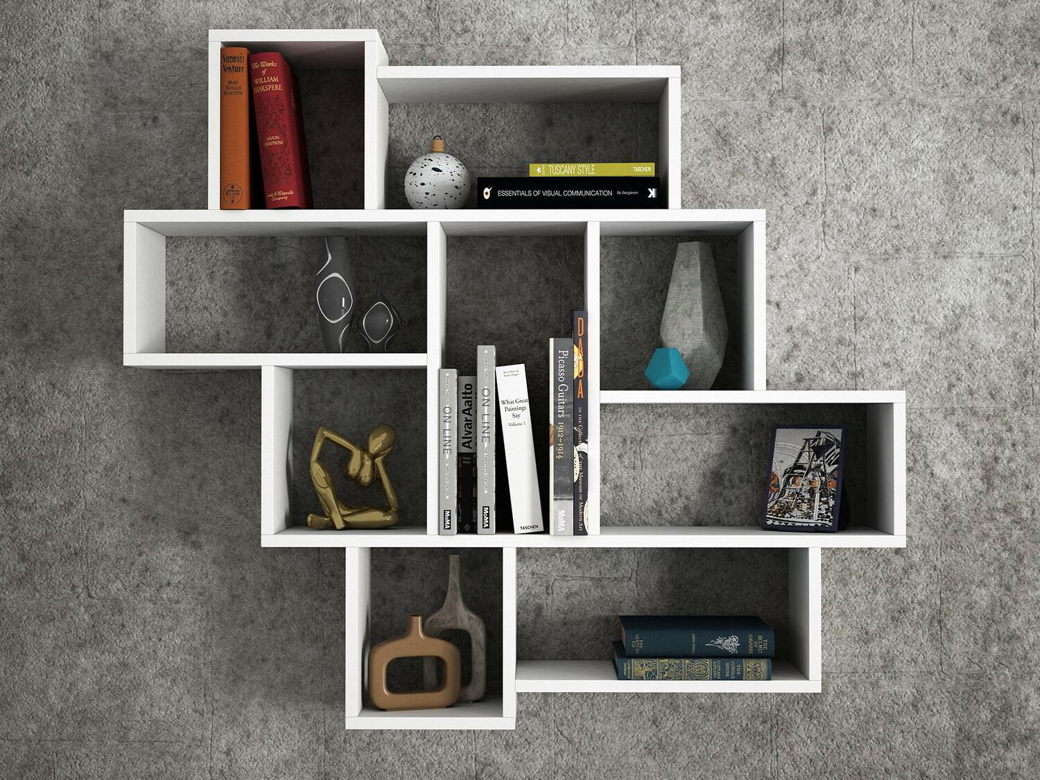 Wall shelf Kailua 474