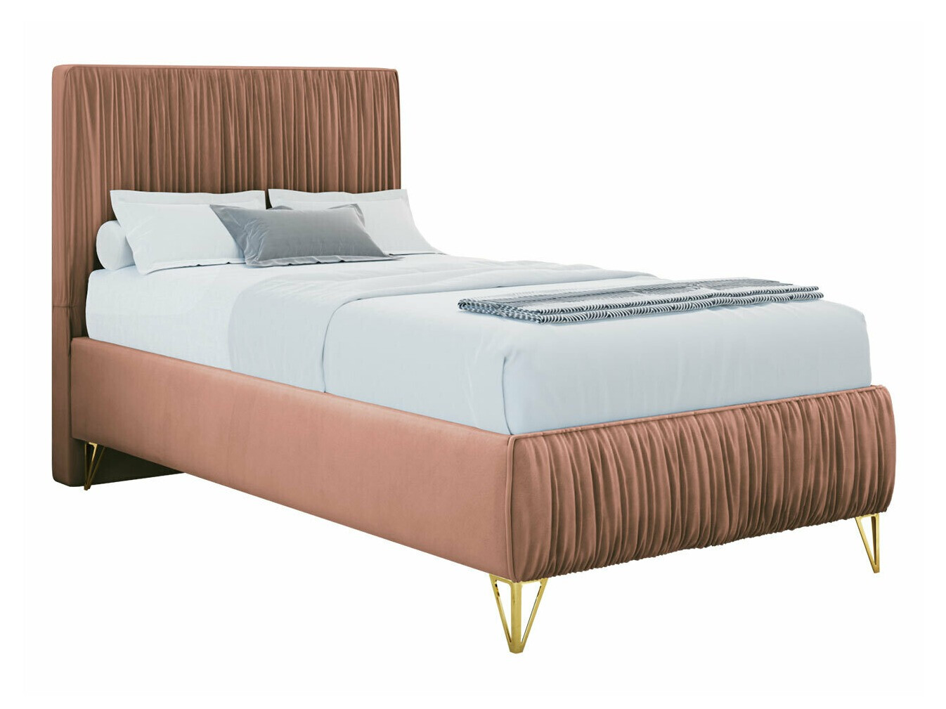 Κρεβάτι Logan 112 (Amor Velvet 4328)