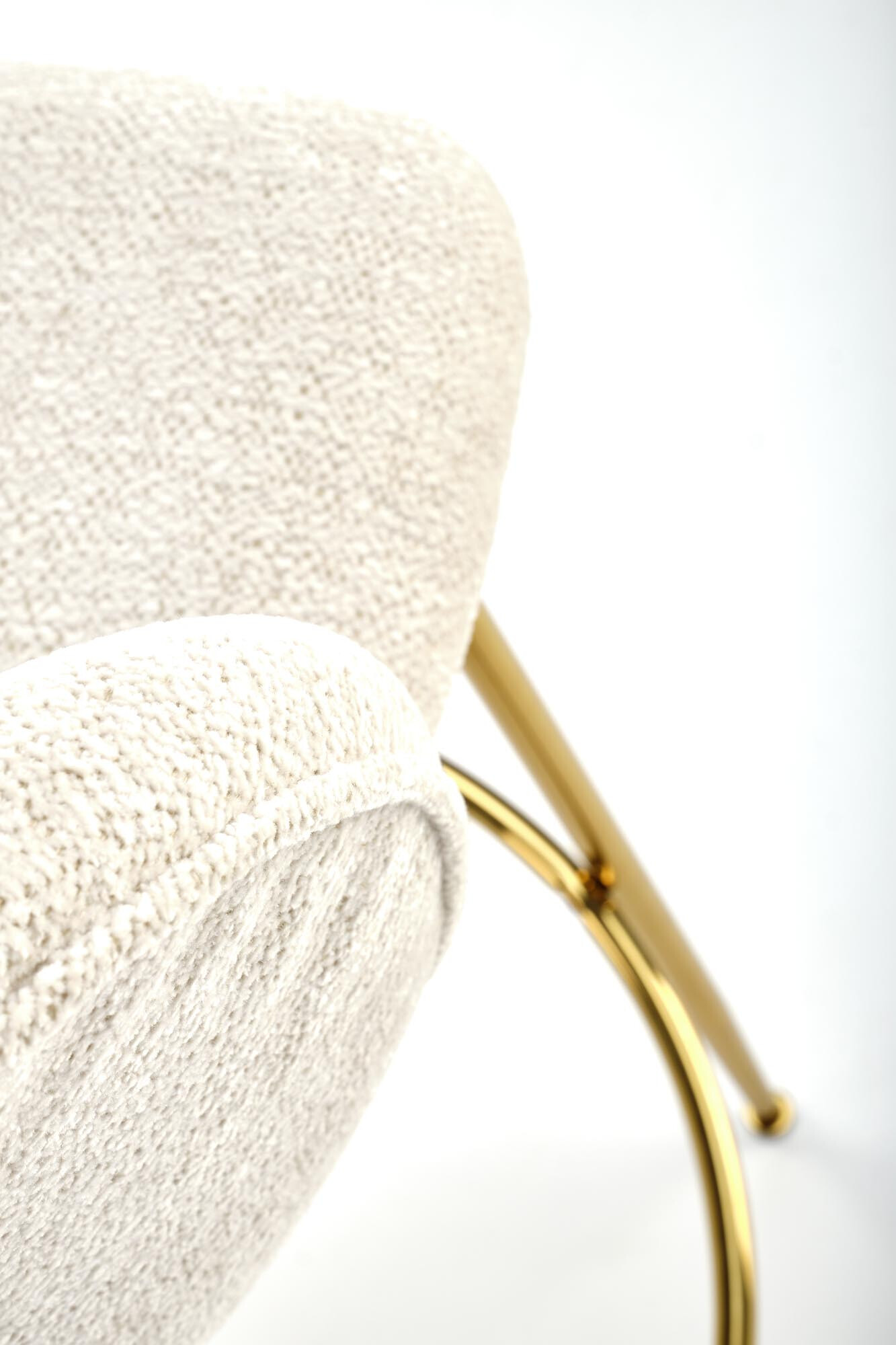 Bar stool Houston 1554 (Cream + Golden)