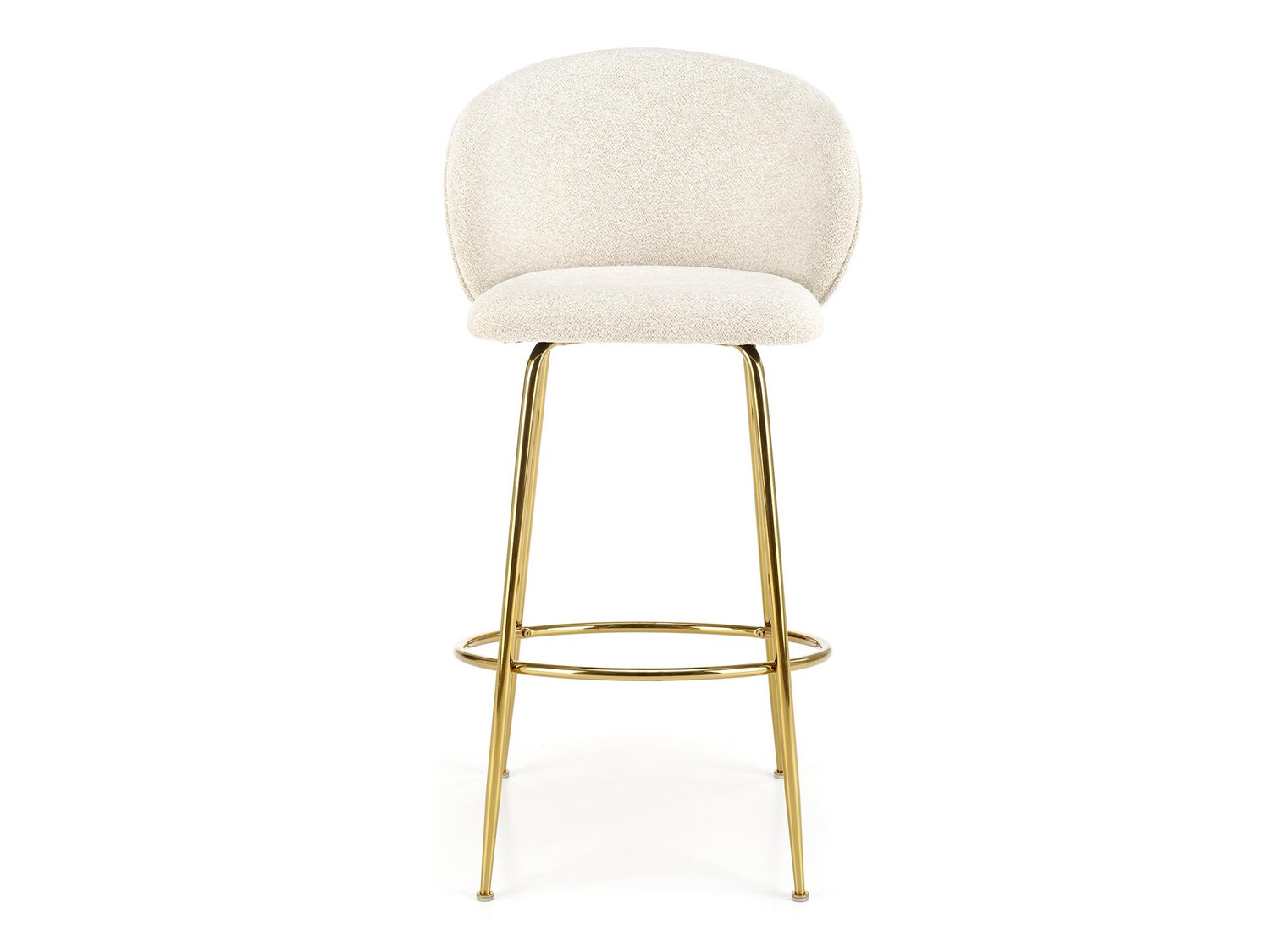 Bar stool Houston 1554 (Cream + Golden)