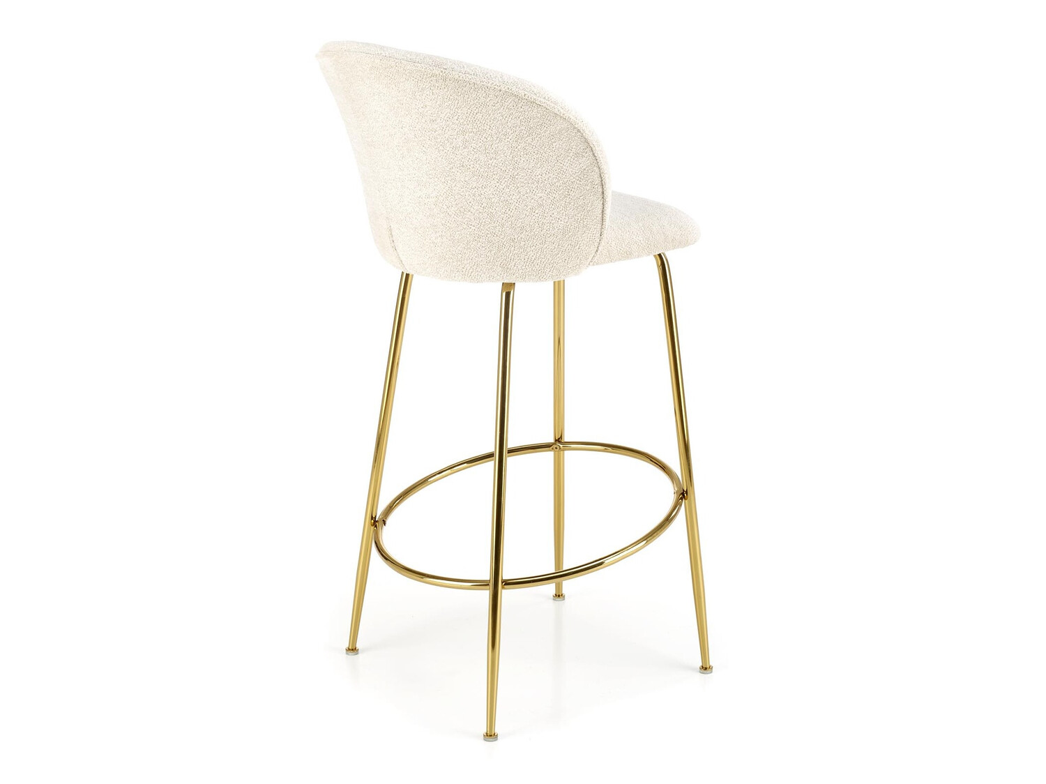 Bar stool Houston 1554 (Cream + Golden)