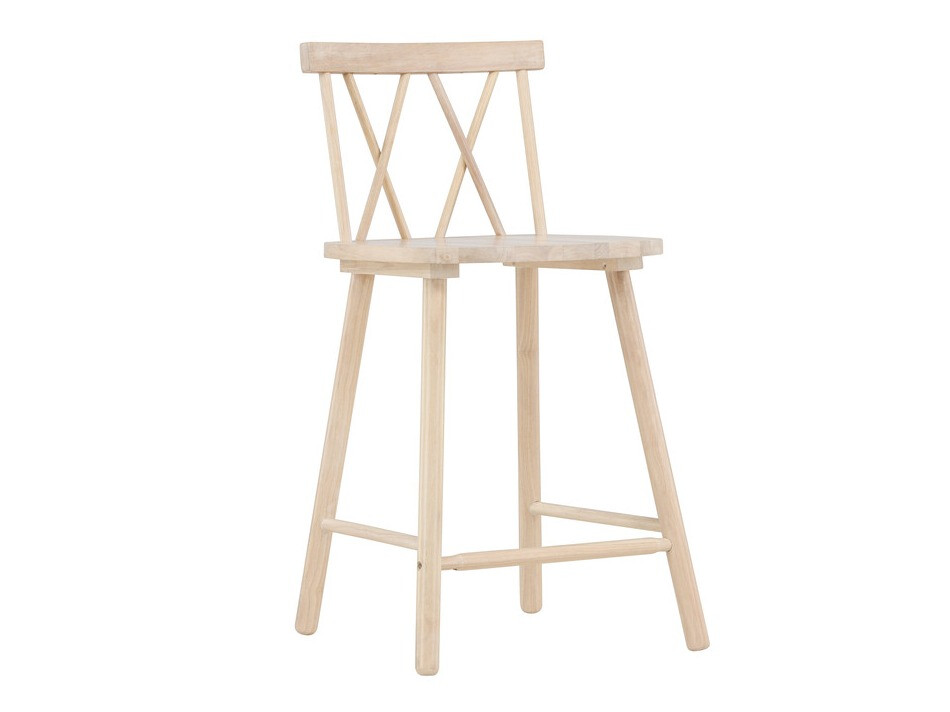 Σκαμπό πάγκου Dallas 4202 (Ανοιχτό καφέ)