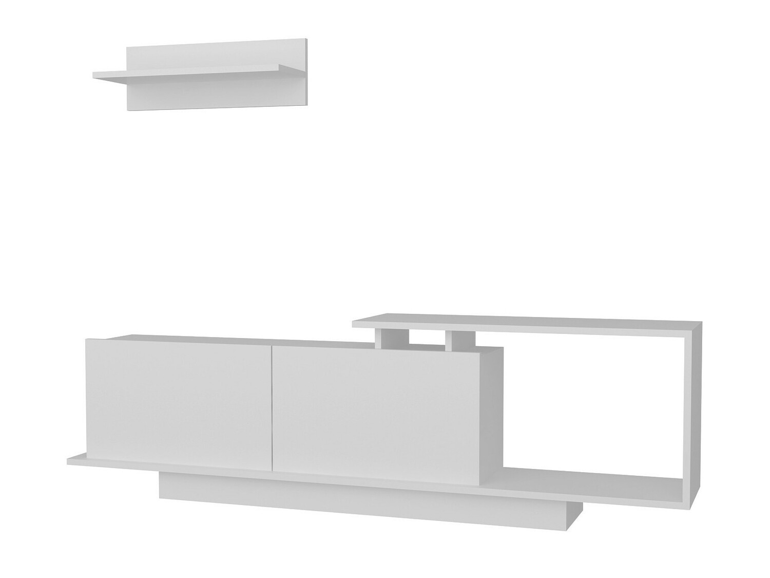 Έπιπλο τηλεόρασης Kailua 849 (Άσπρο)