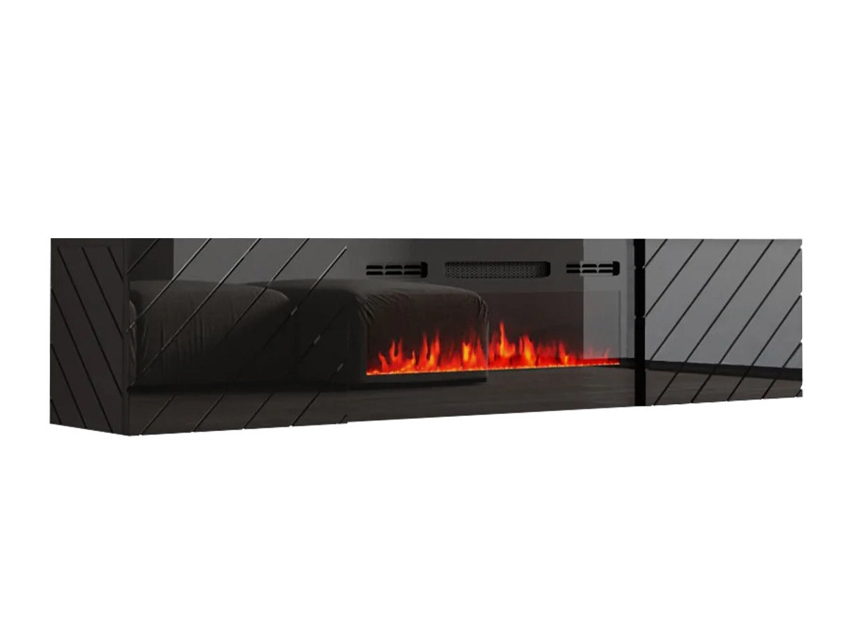 Έπιπλο τηλεόρασης Mensura (Μαύρο)