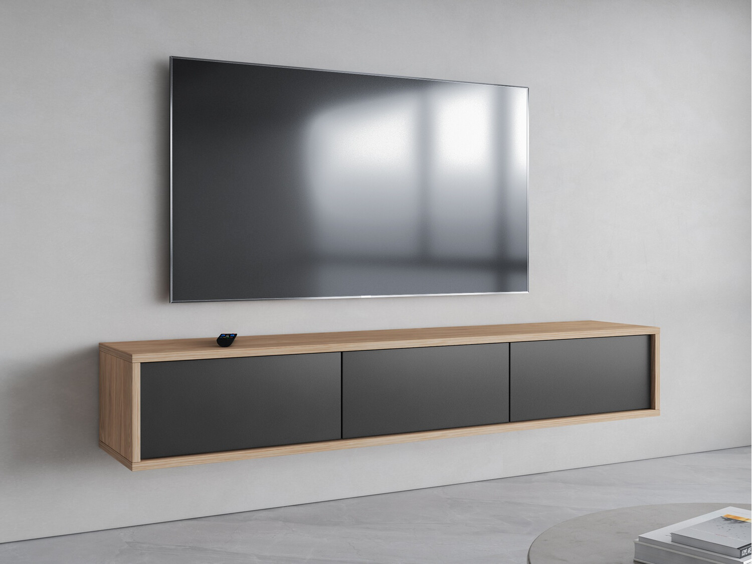 TV stand Austin 324 (Oak + Anthracite)