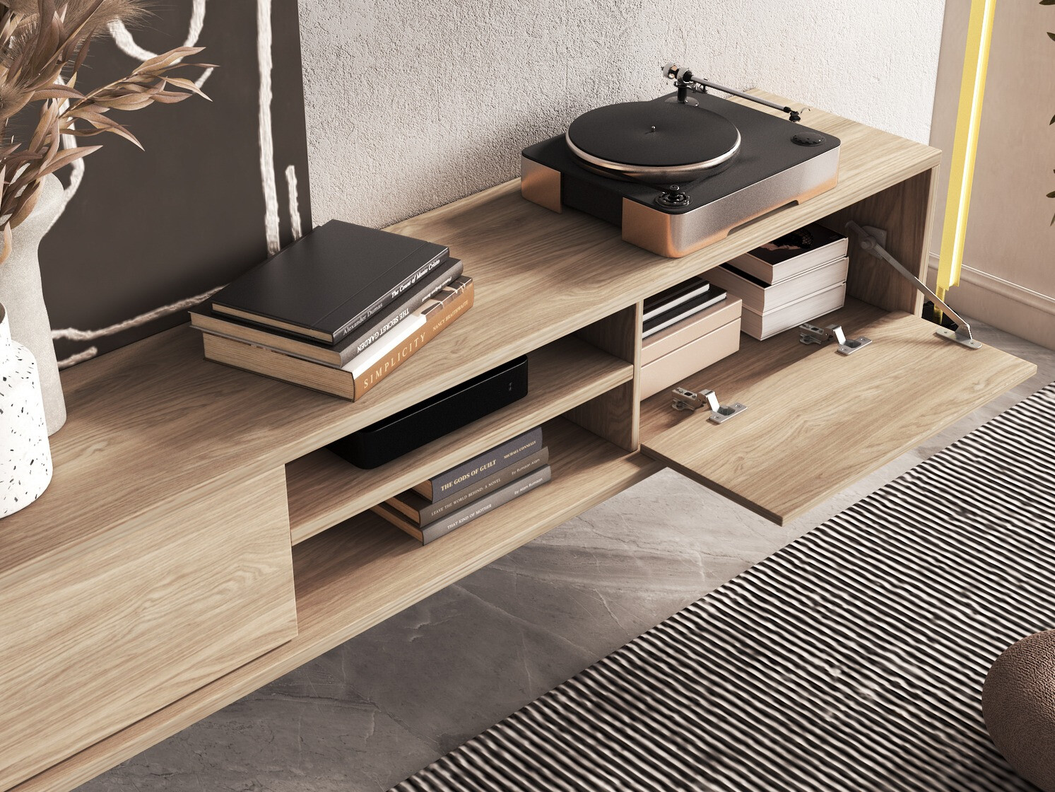 TV stand Austin 326 (Oak)