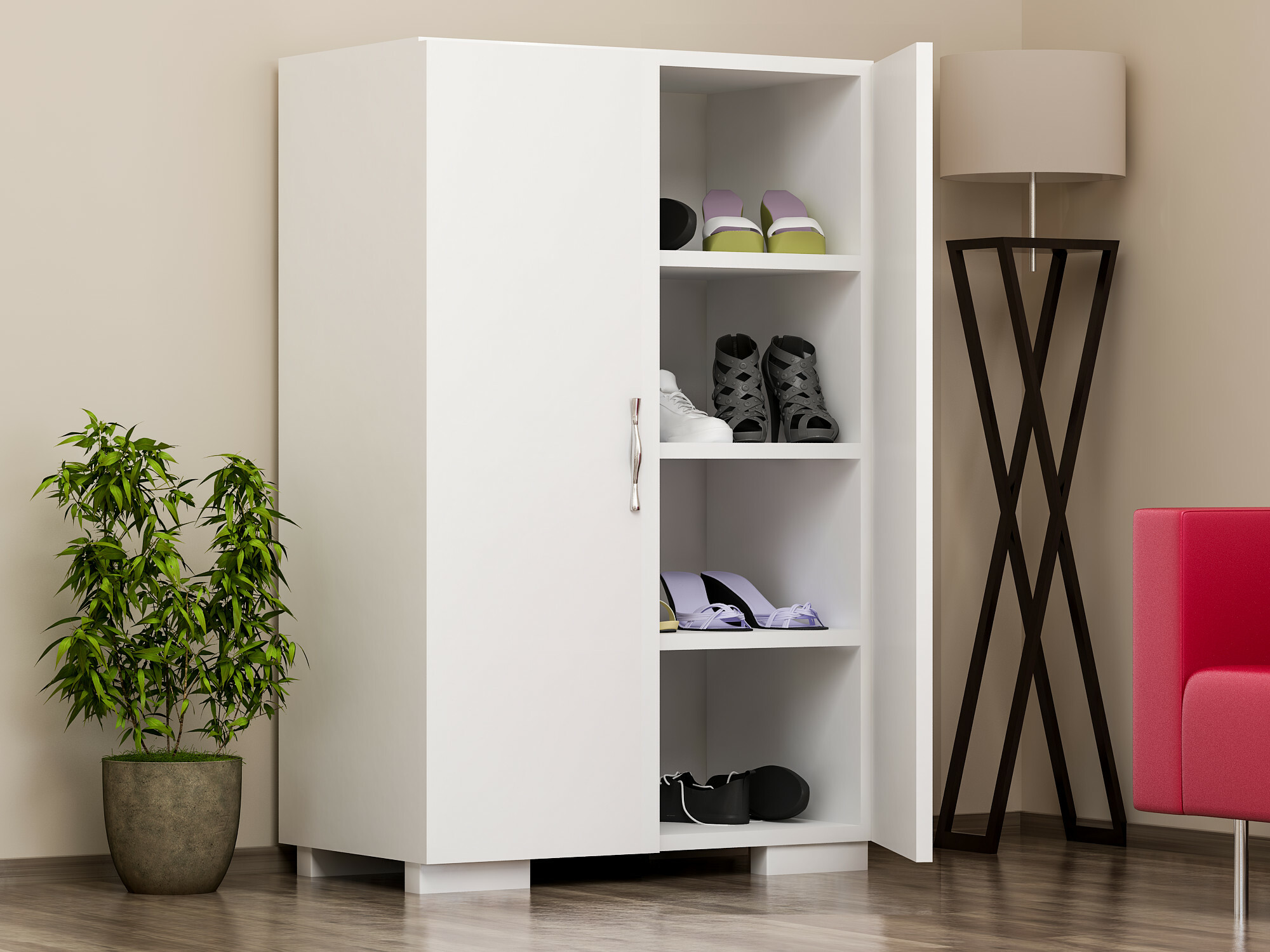 Shoe shelf Kailua 1054