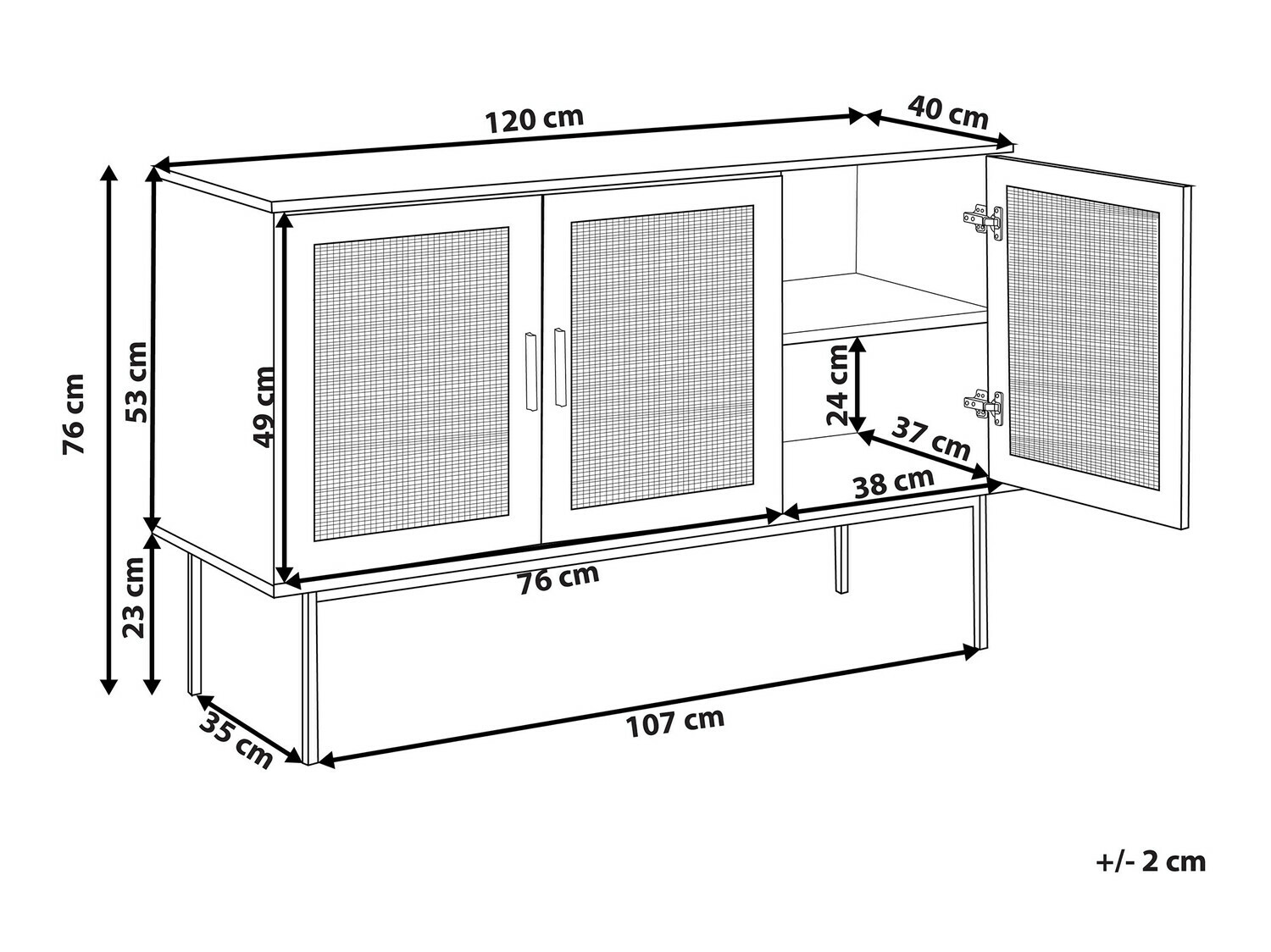Μπουφέ Levfelu 101