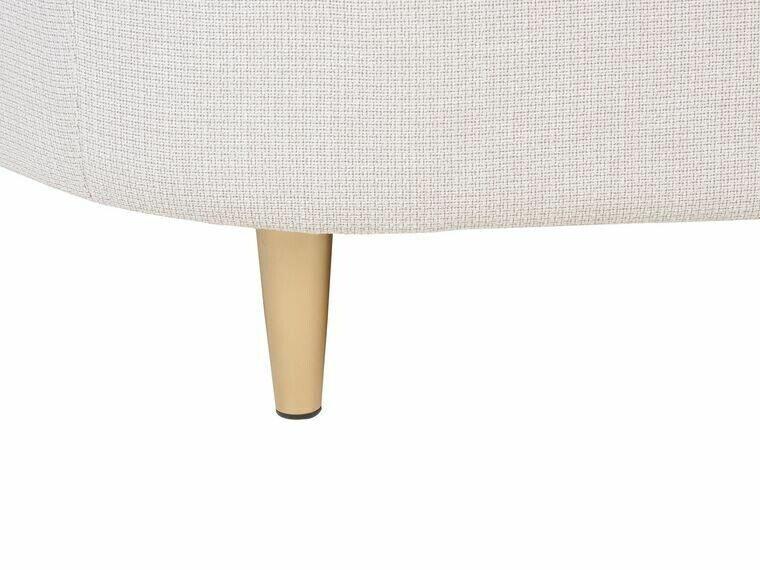 Σετ ταπετσαρισμένων επίπλων Berwyn 124 (Μπεζ + Χρυσό)