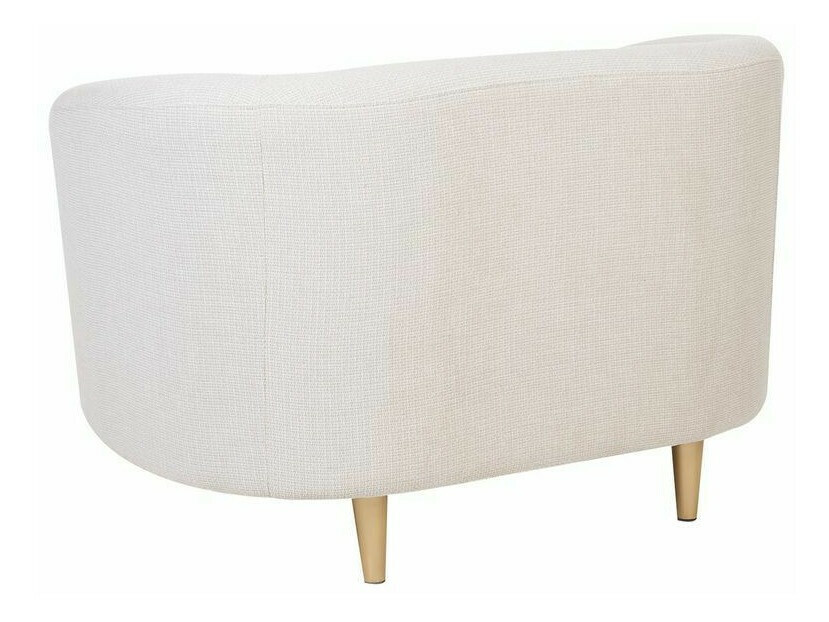 Σετ ταπετσαρισμένων επίπλων Berwyn 124 (Μπεζ + Χρυσό)