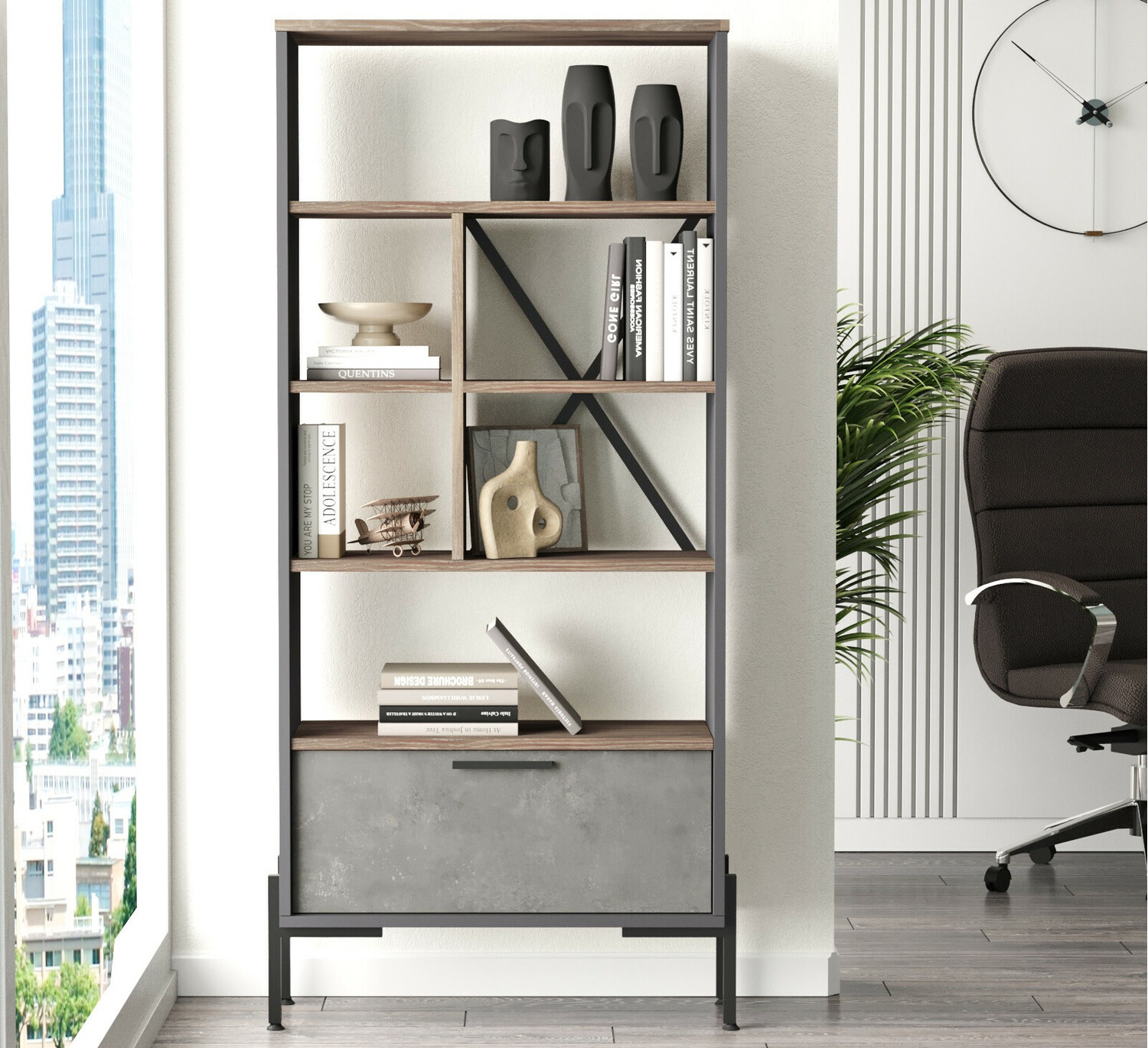 Bookcase Kailua 1213