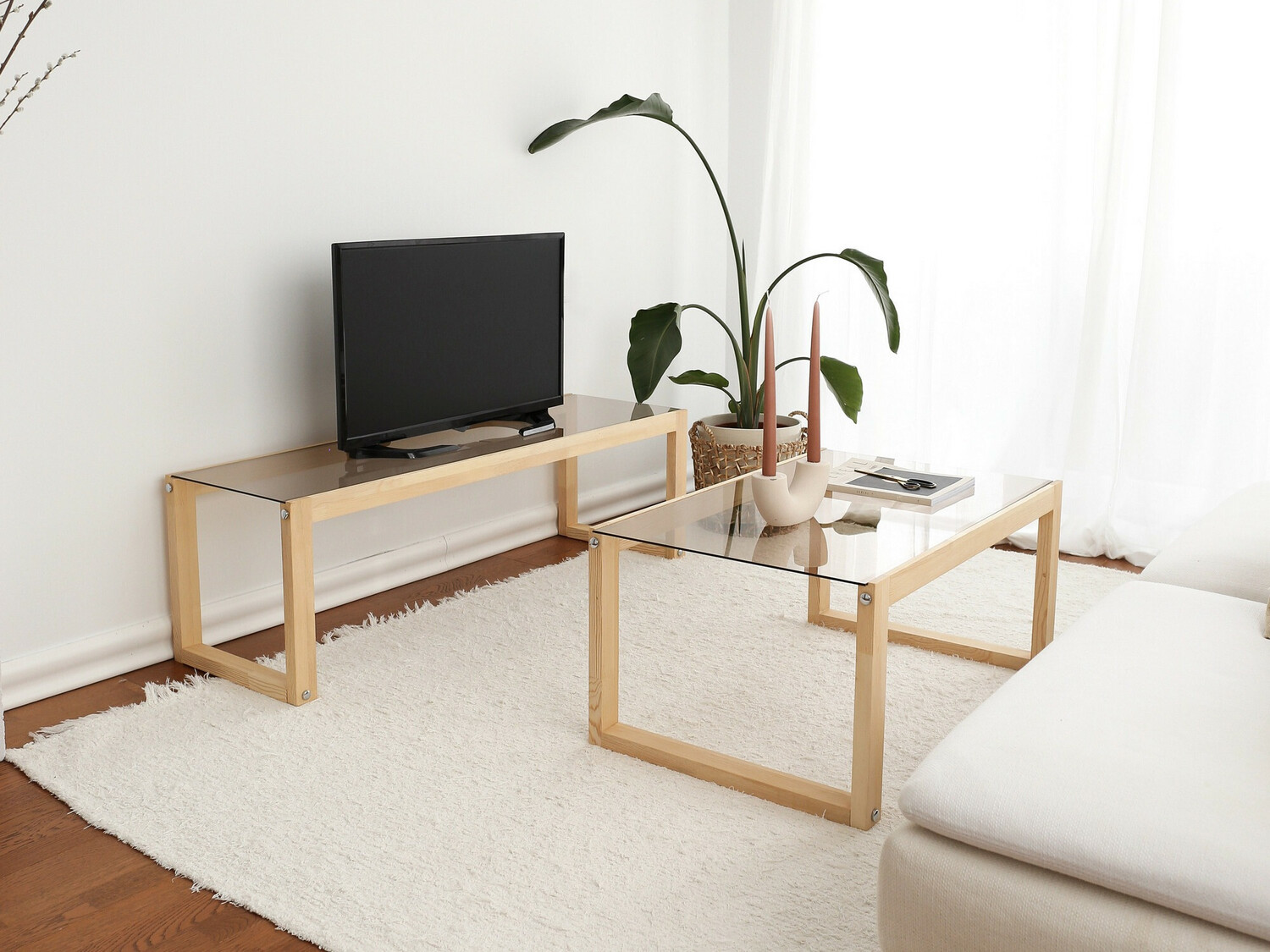 Coffee table Kailua 1179 (Light brown)