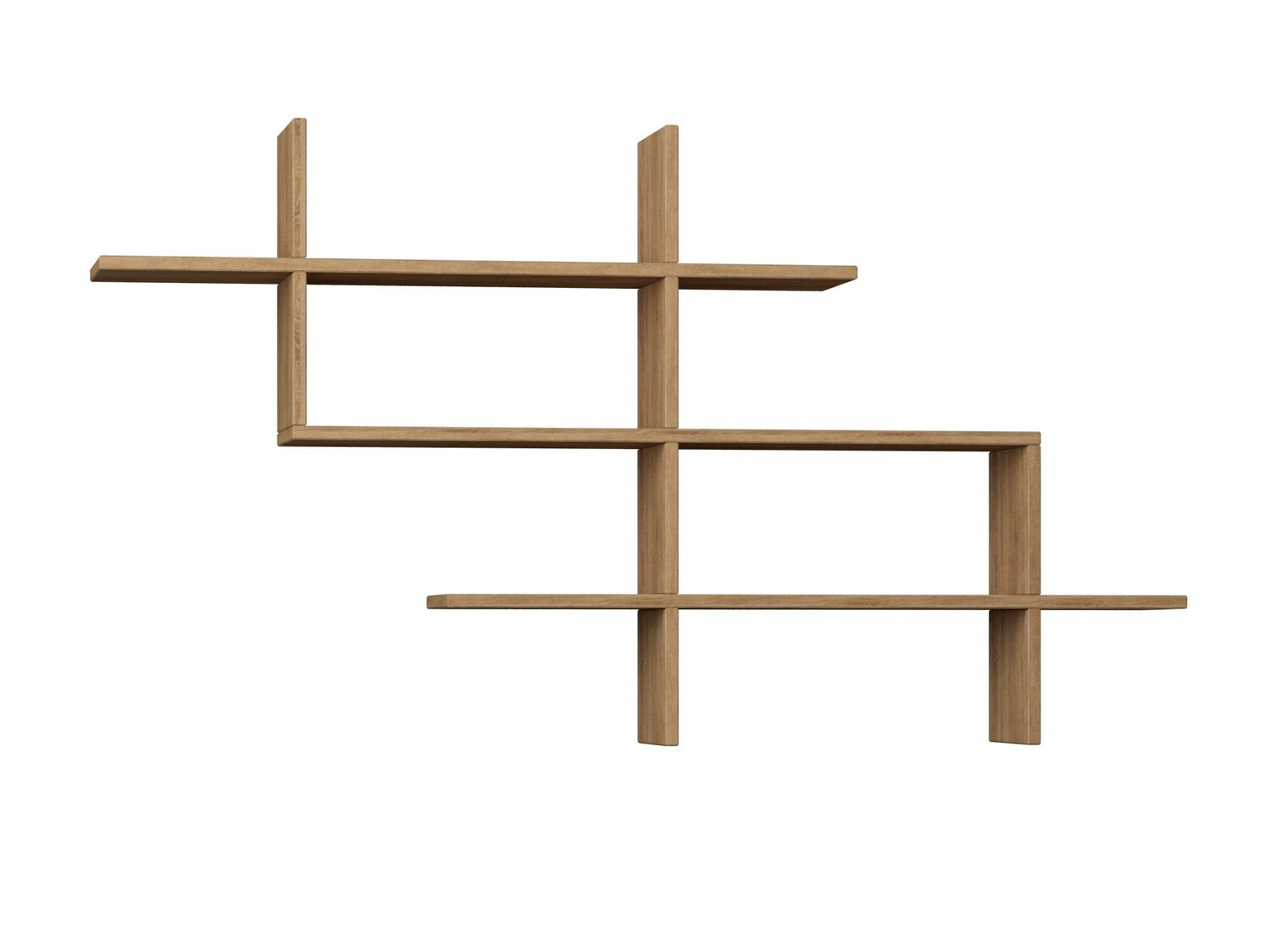 Ράφι τοίχου Kailua 1313 (Δρυς)