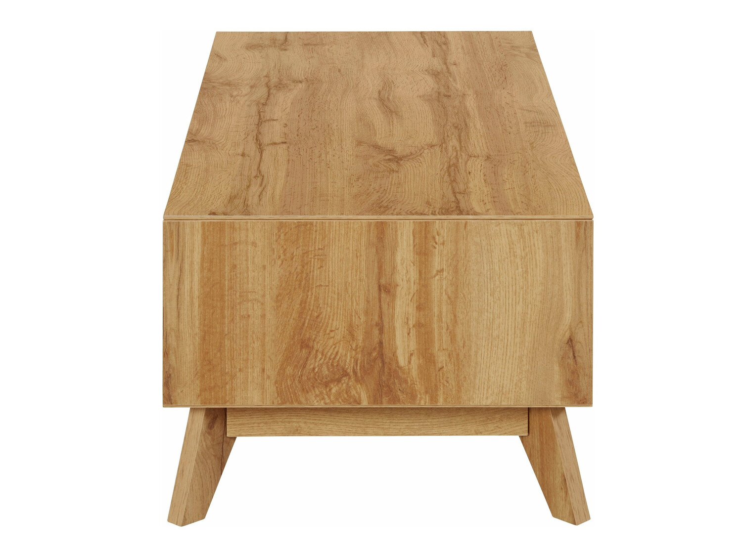 Coffee table Dorvou 103 (White + Oak)