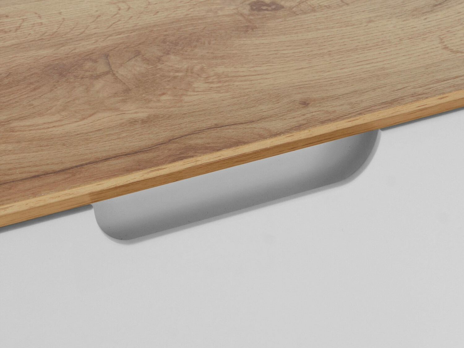 TV stand Dorvou 102 (White + Oak)