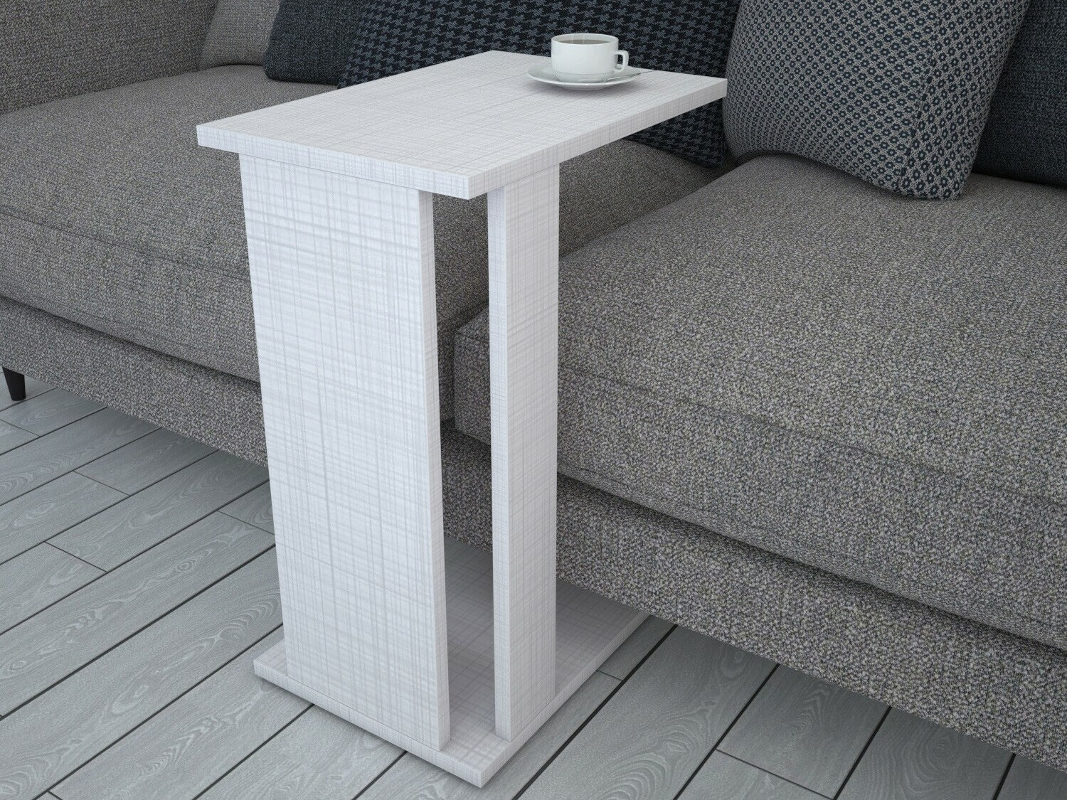 Βοηθητικό τραπεζάκι Kailua 1356 (Άσπρο)